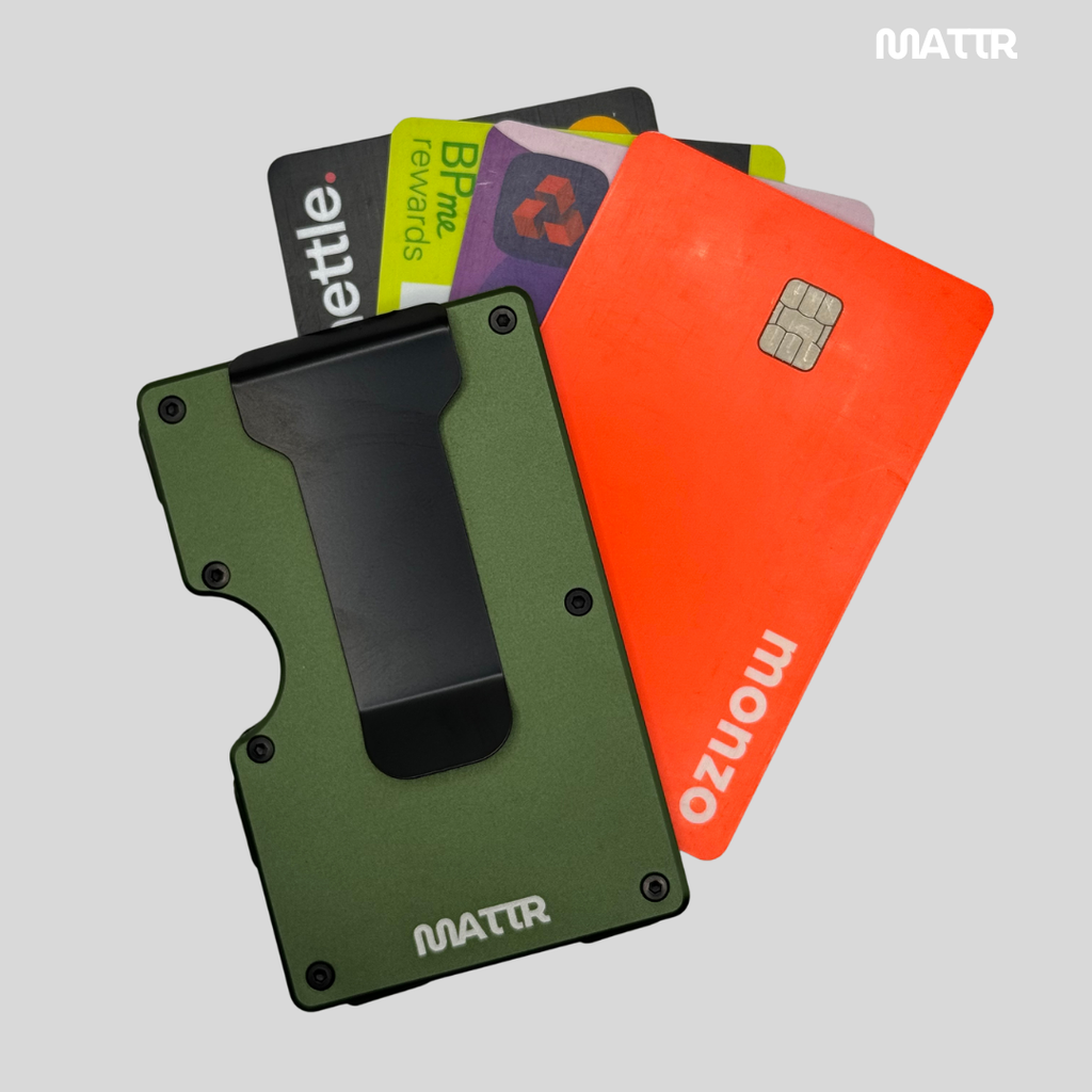 MATTR Hinge Wallet - Forest Green
