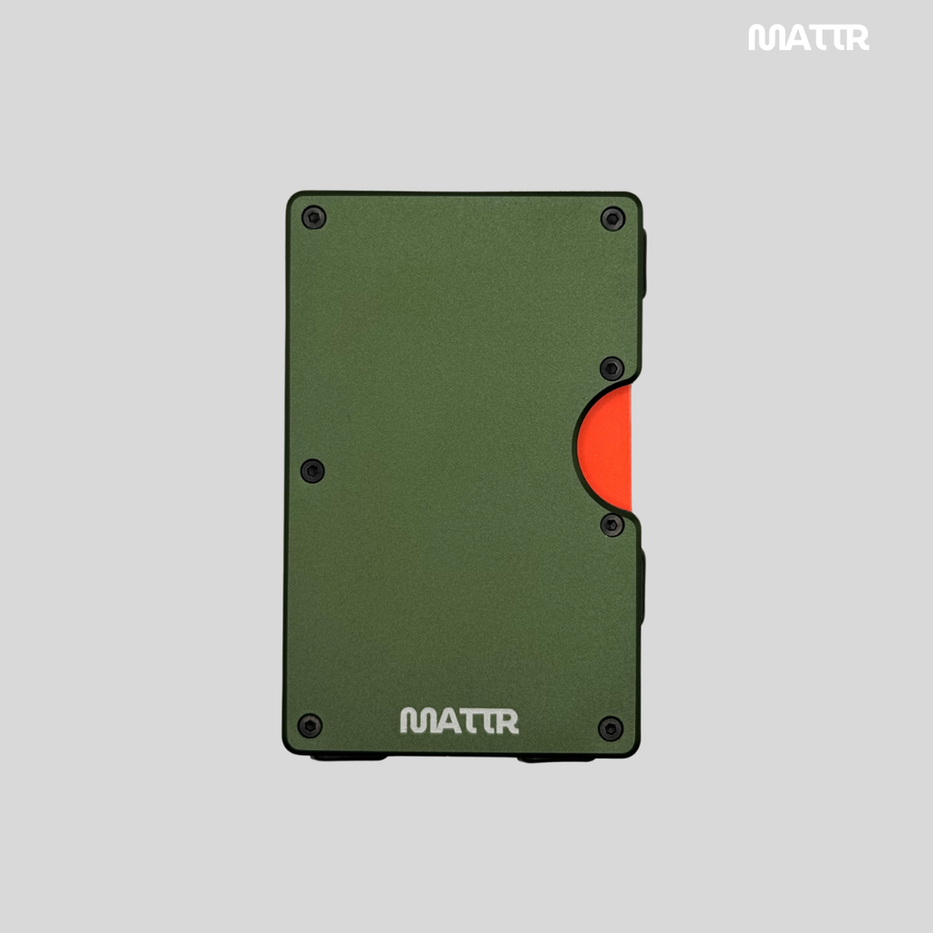 MATTR Hinge Wallet - Forest Green