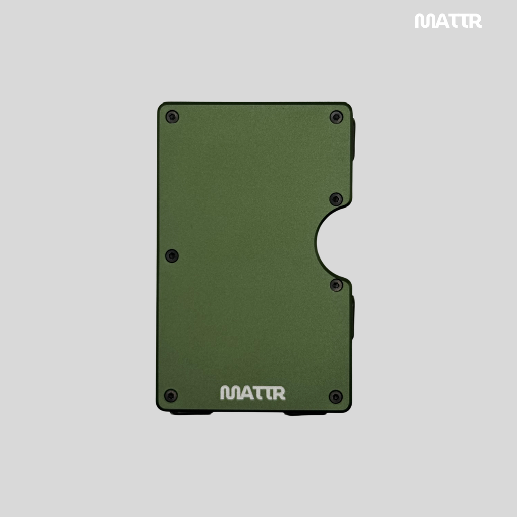 MATTR Hinge Wallet - Forest Green