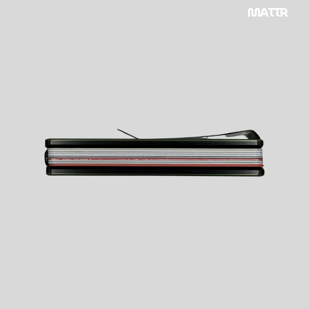 MATTR Hinge Wallet - Forest Green