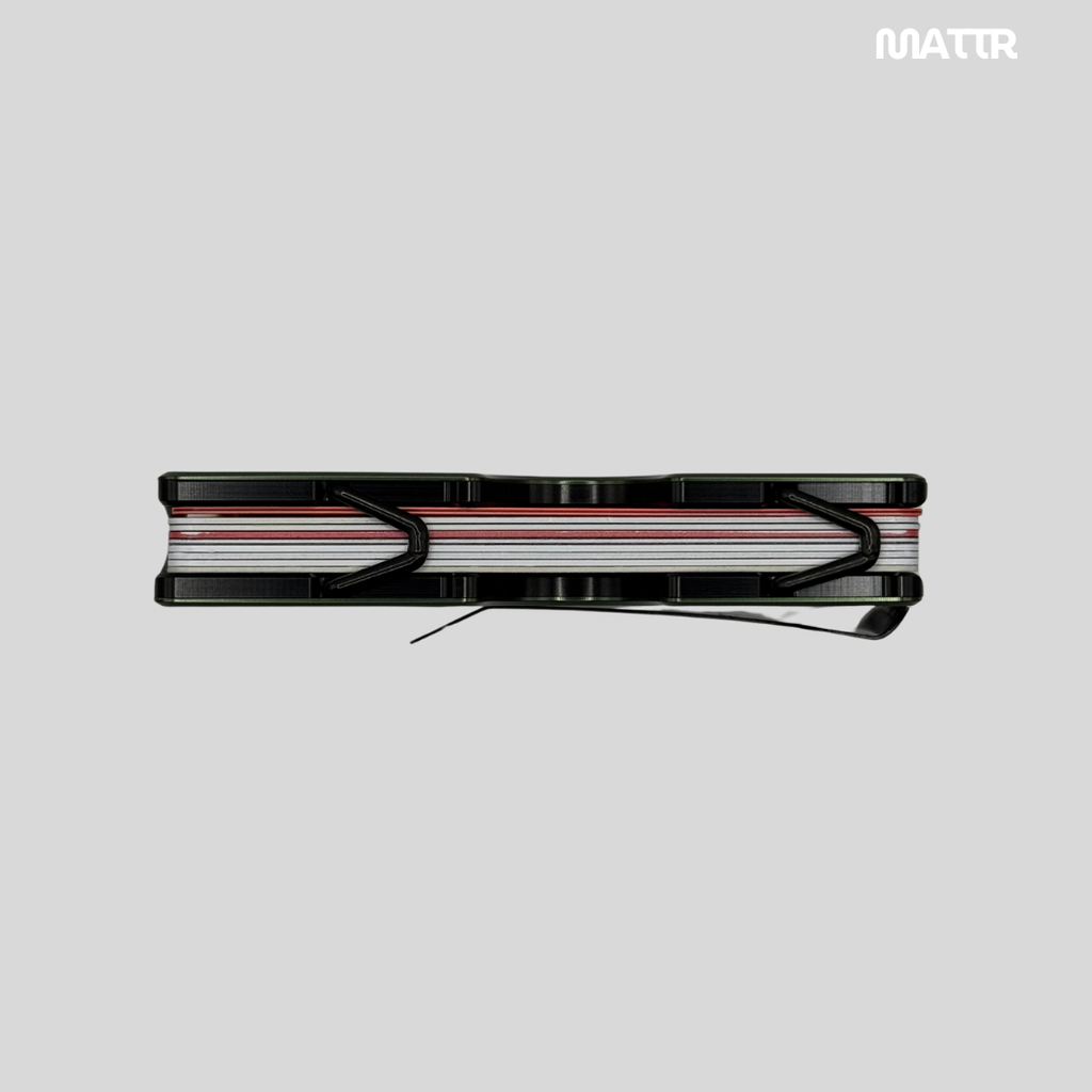 MATTR Hinge Wallet - Forest Green