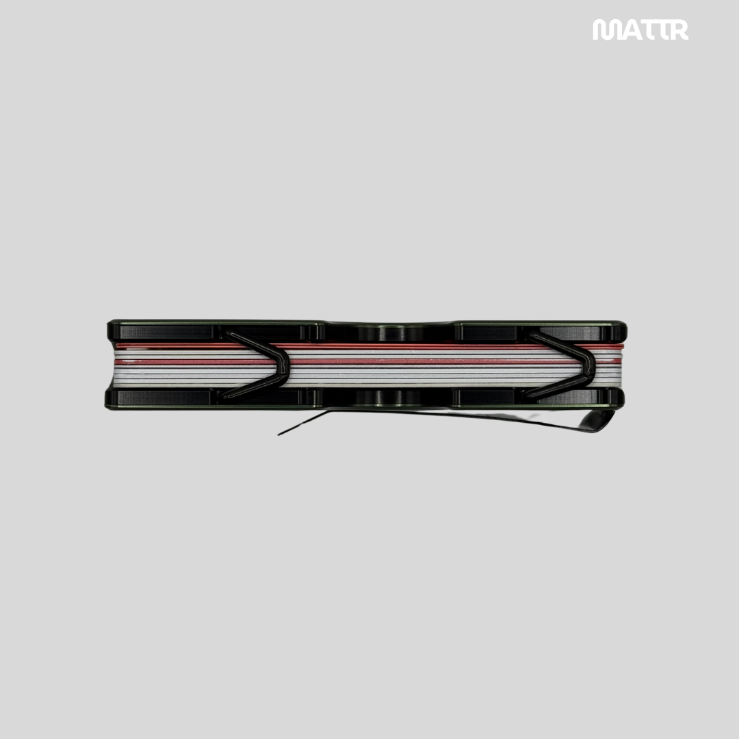 MATTR Hinge Wallet - Forest Green