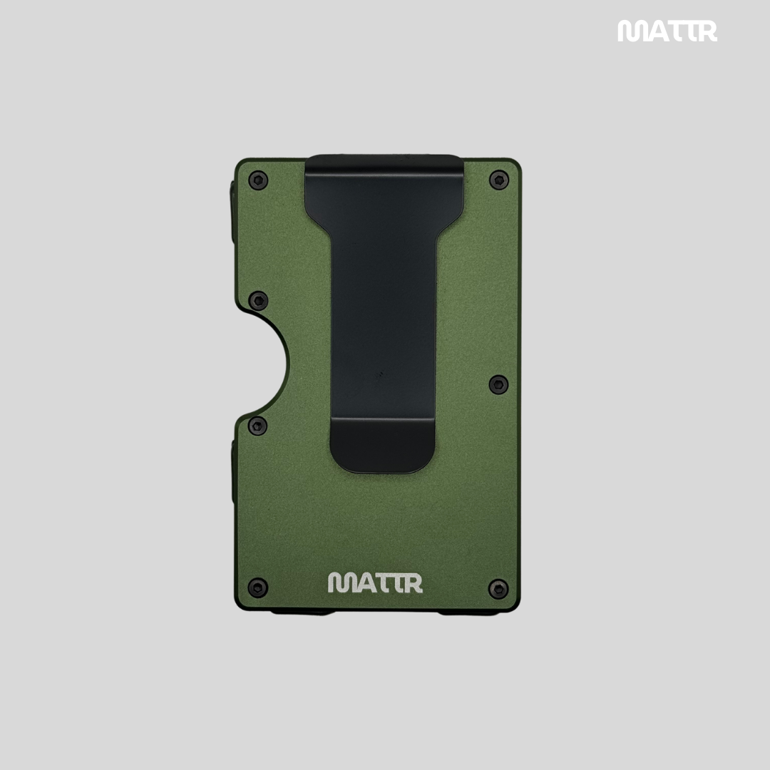 MATTR Hinge Wallet - Forest Green